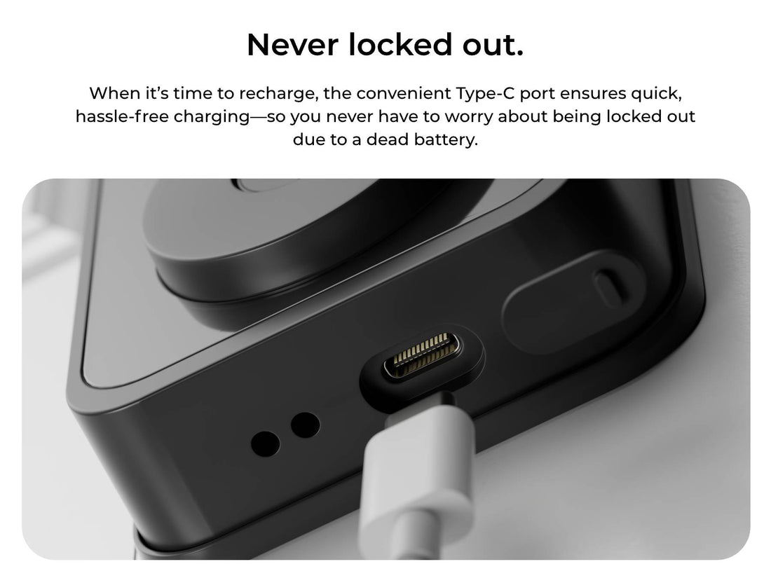 How to Charge & Unlock a Smart Lock When the Battery Dies