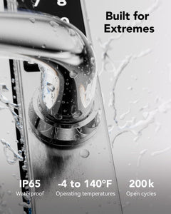 Blusafe Origin Smart Plus Smart Handle — Black, Frosted Silver or Mirror Silver product image