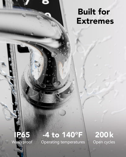 Blusafe Origin Smart Plus Smart Handle — Black, Frosted Silver or Mirror Silver product image