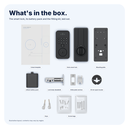 Blusafe Venix Palm Vein & 3D Face Recognition Smart Lock