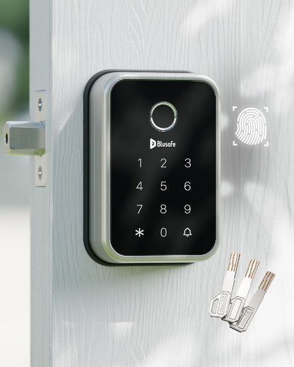 Blusafe Cloud Smart Deadbolt Lock — Black, Red Bronze or Brushed Nickel product image