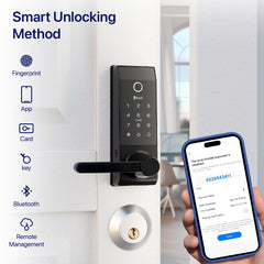 Blusafe Contour Smart Door Lock — With or Without Camera product image