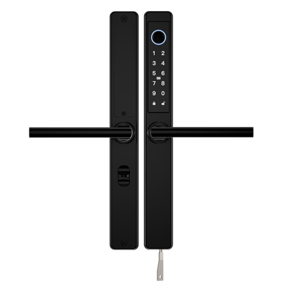 OSP Smart Lock NEW, Multipoint & Mortise Lock, Frosted Silver, Black
