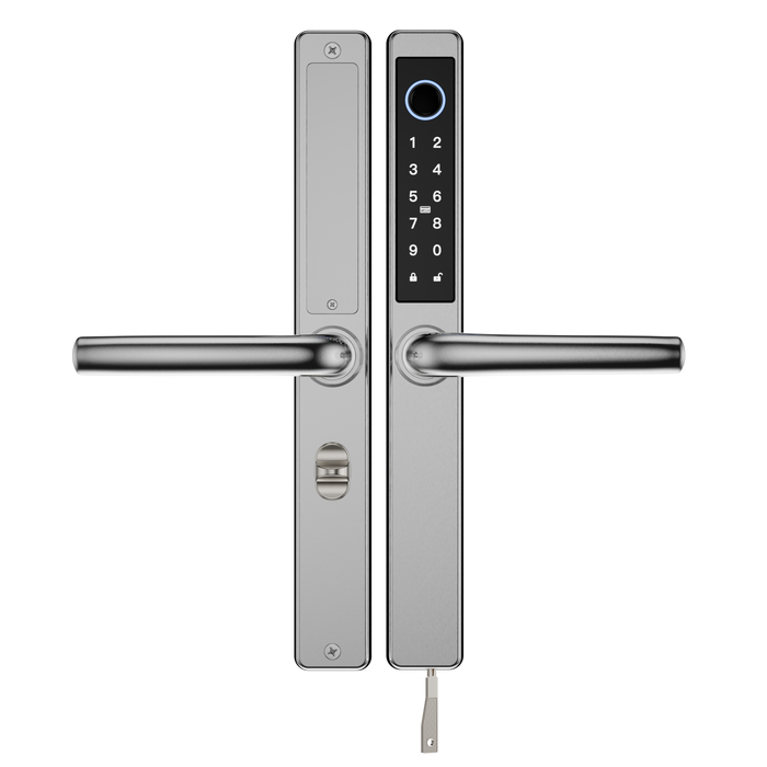 OSP Smart Lock, Multipoint & Mortise Lock, Frosted Silver