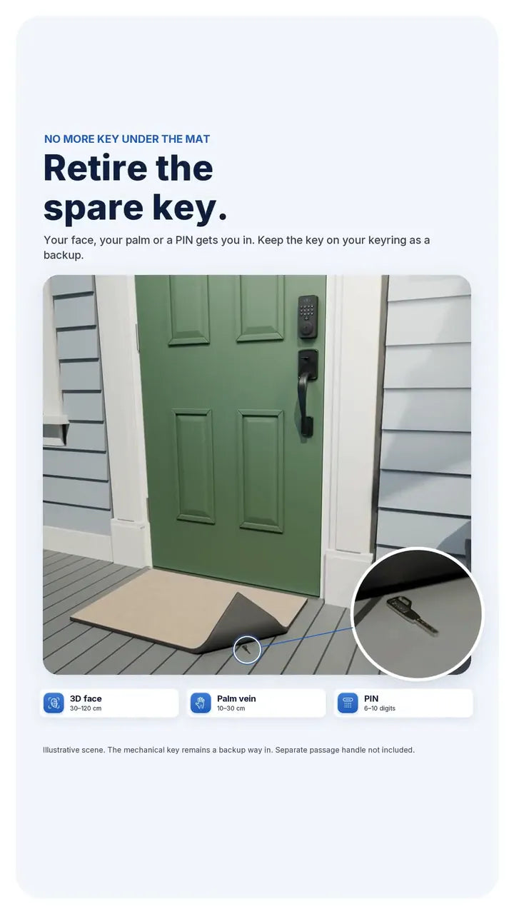 A spare key under a doormat, retired by Venix